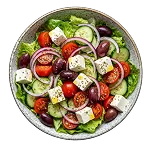 Greek Salad with Feta Cheese