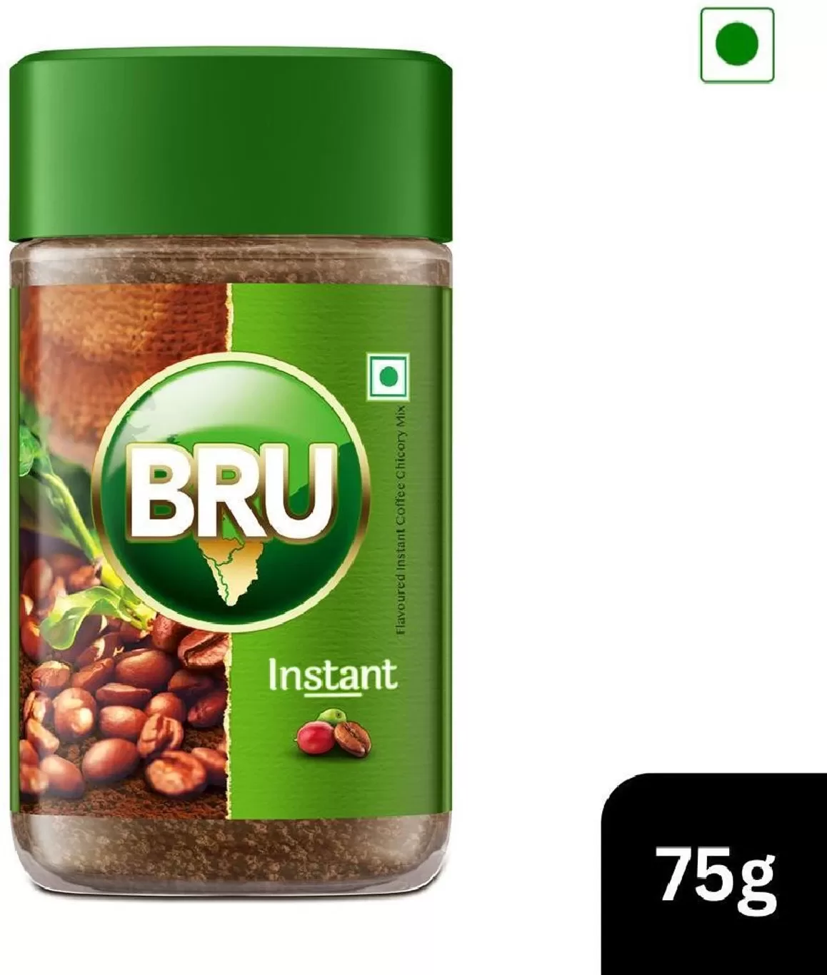 BRU Instant Coffee Jar 75g Filter Coffee (75 g)