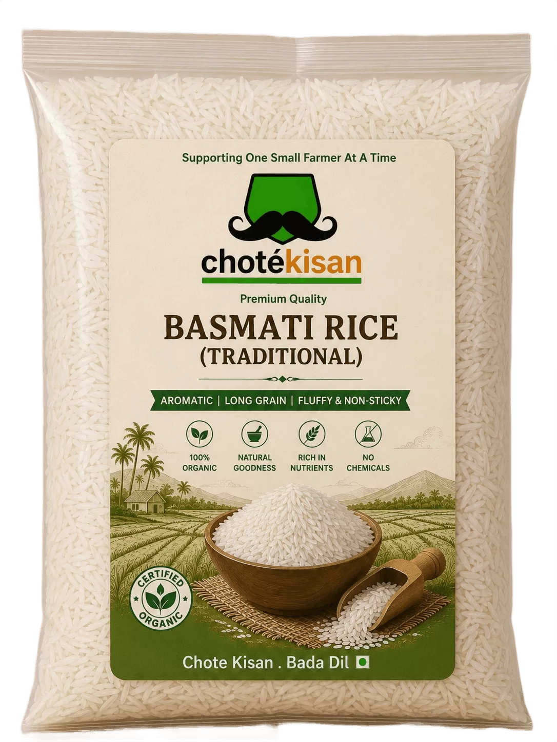 Basmathi Rice gold