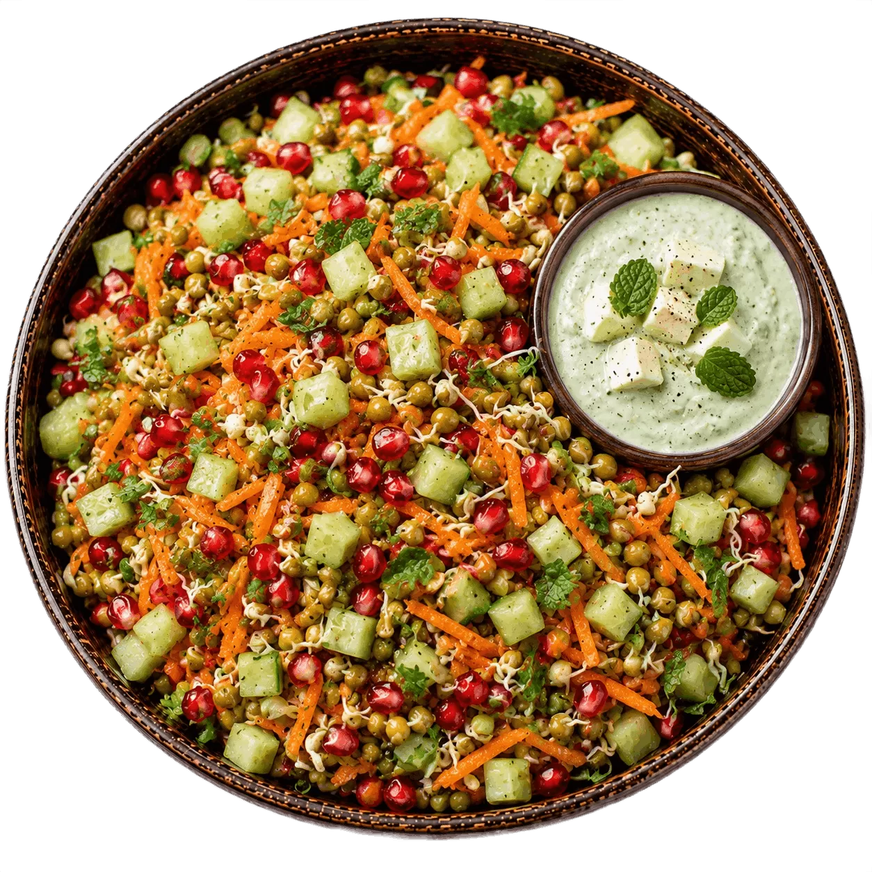 Creamy Sprouts  Salad