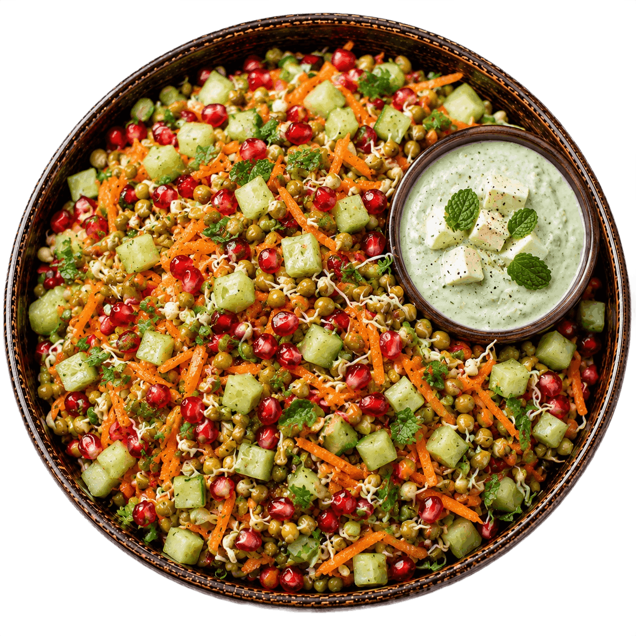 Creamy Sprouts  Salad