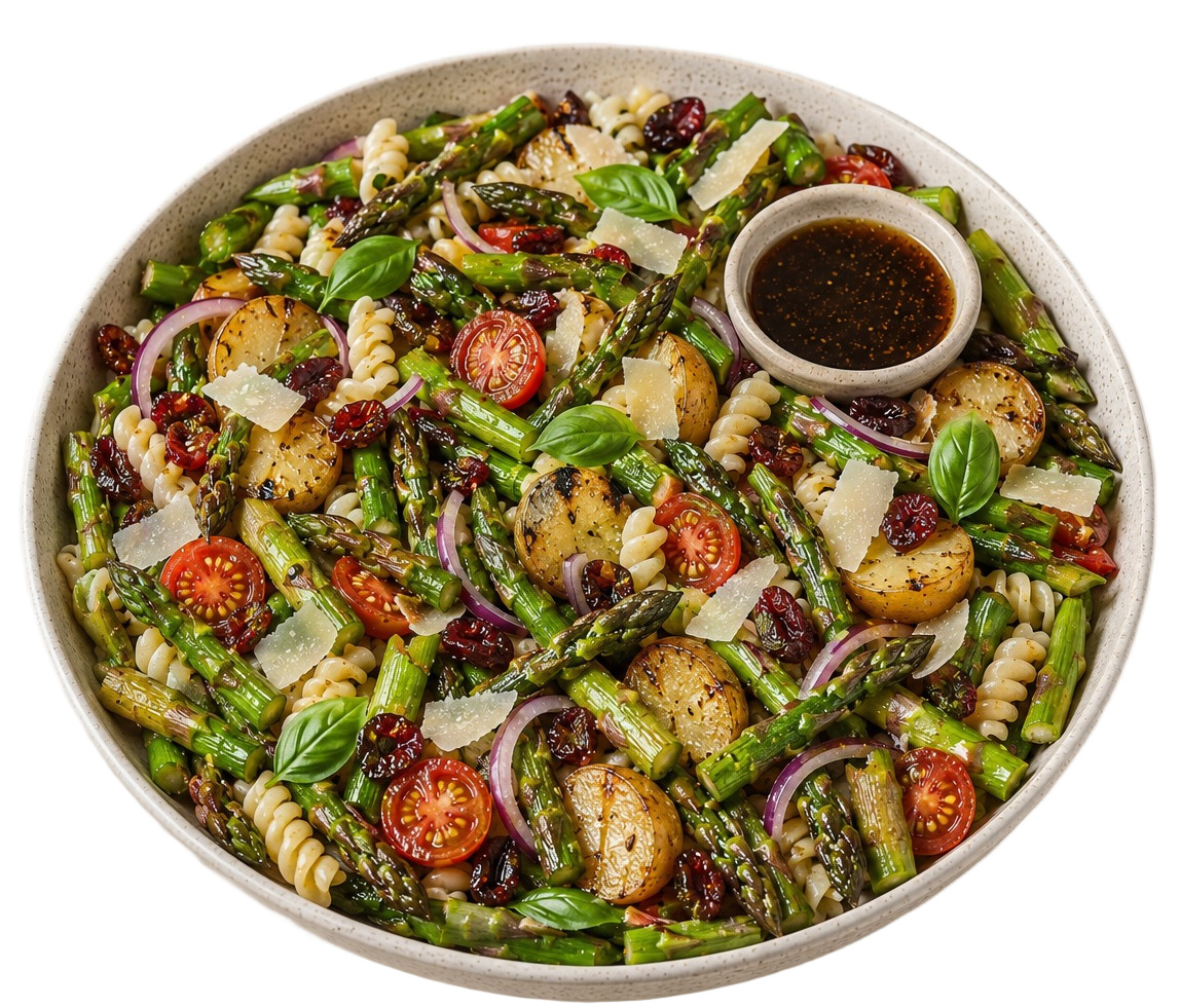 Grilled Asparagus Salad