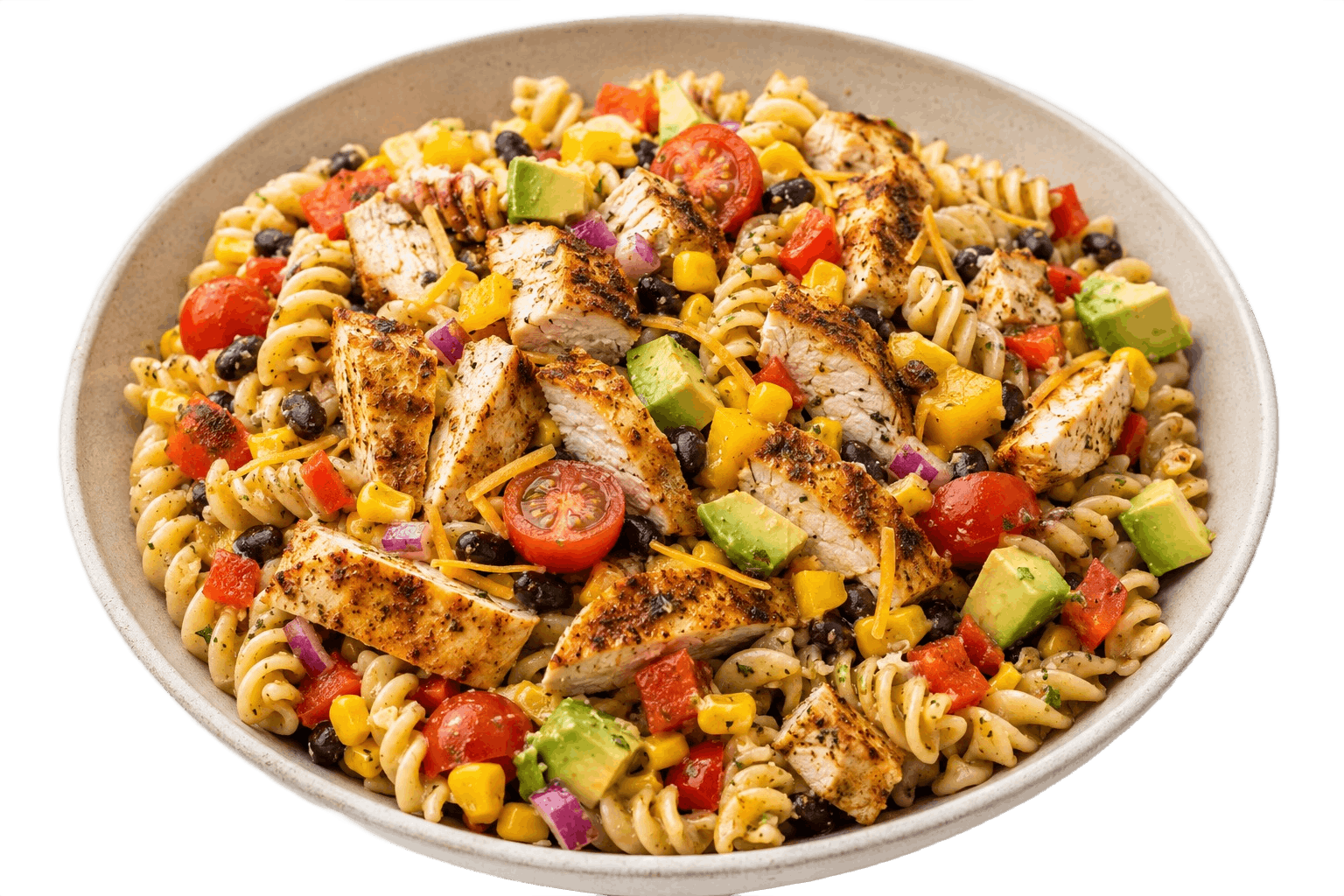 Taco Chicken Pasta Salad