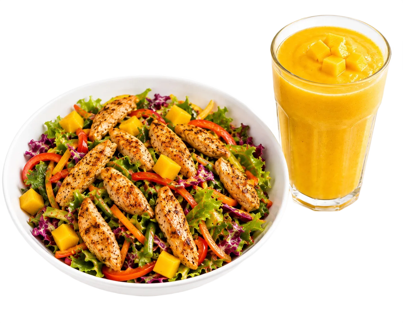 Stir-Fry Chicken with Mango Juice