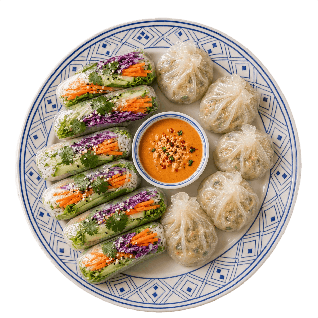 Spring Rolls & Rice-Paper Dumplings
