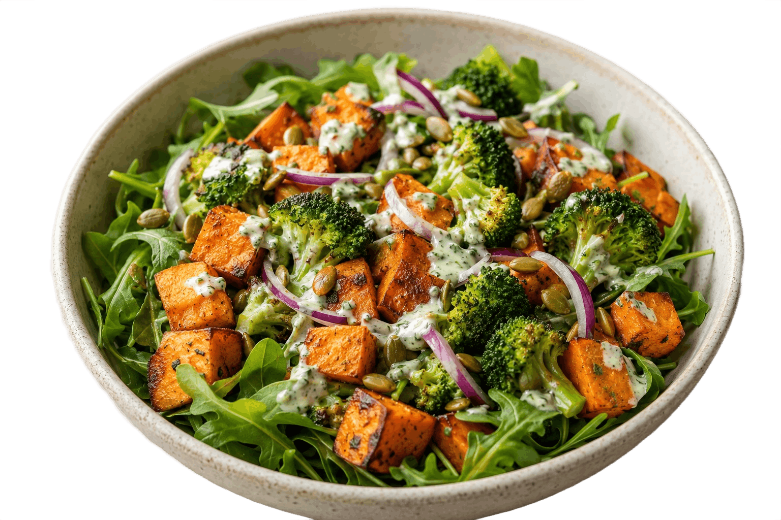 Sweetpotato & Broccoli Salad